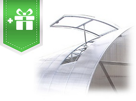 Форточка для теплицы