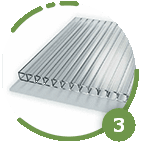 Теплицы из поликарбоната с УФ-БИО защитой. Не Китай