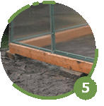 Жесткое основание теплицы